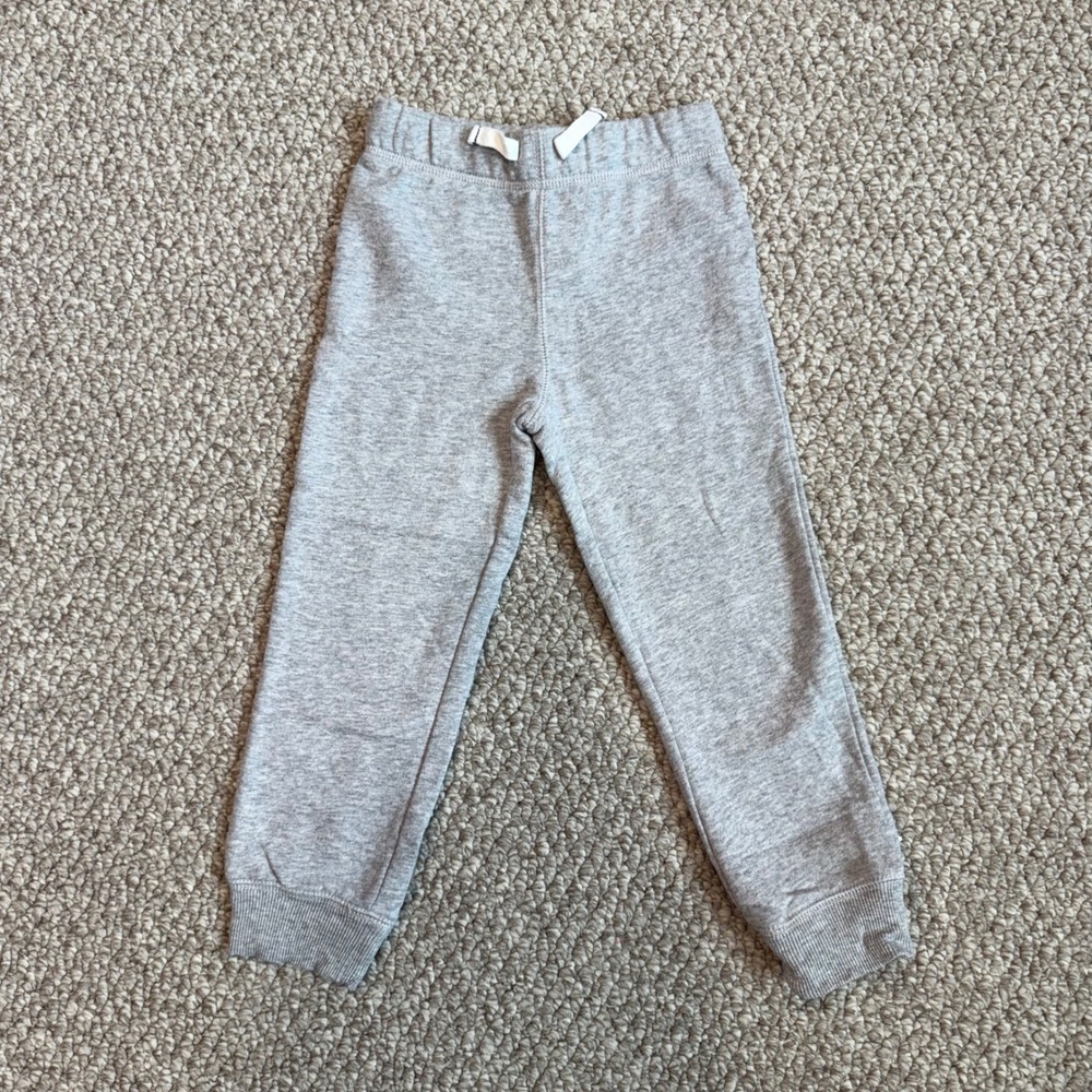 Carters Kid Grey Jogger Pants‎ Sweatpants Toddler Childrens Size 5